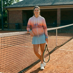 The Stillpoint Hoodie | Recycled Zip-up | Coral